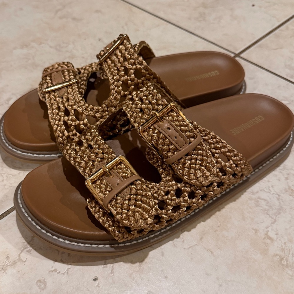 Cushionaire Two Strap Sandal